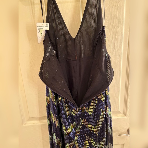 Oak and Trellis Sequin Jumpsuit Size Large New - Picture 6 of 8